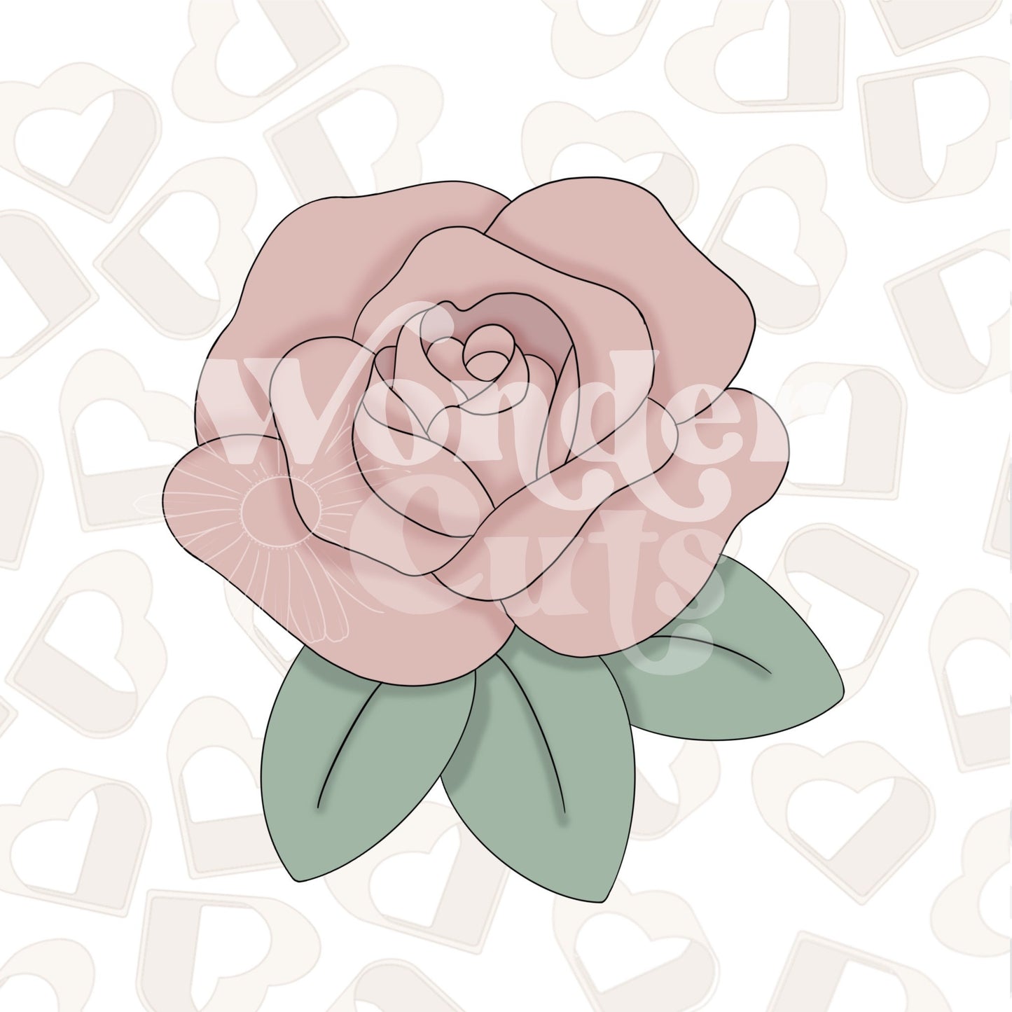 Rose Cookie Cutter