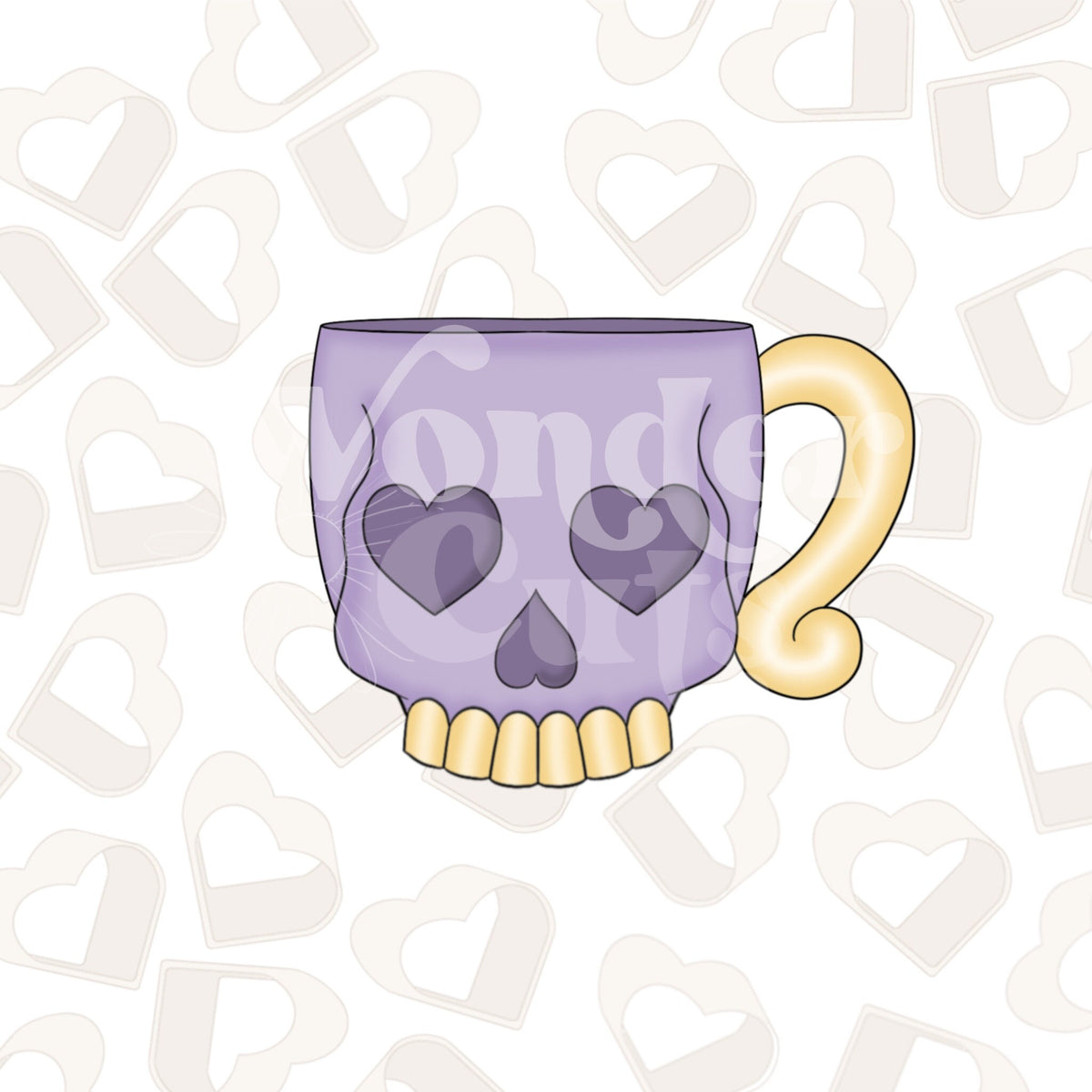 Skull Mug Edition 1 Cookie Cutter