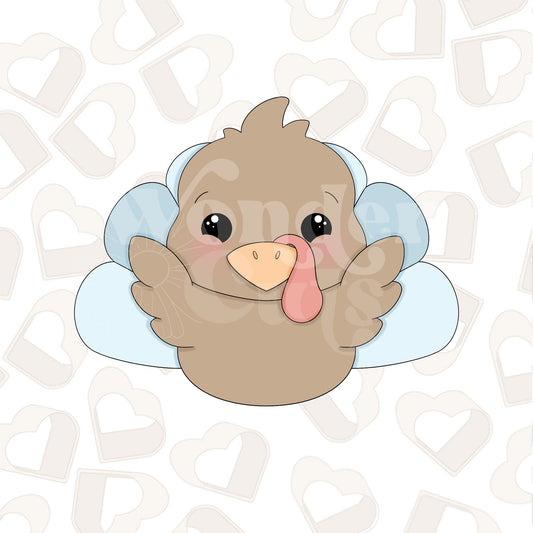 Happy Turkey Cookie Cutter