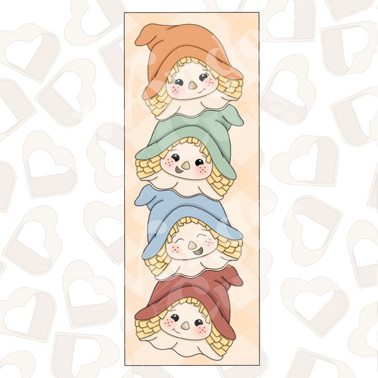 Stacking Scarecrows Set of 2 Cookie Cutter