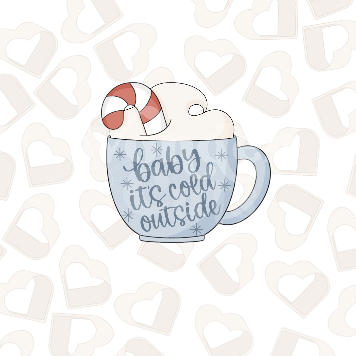 Advent Mug Cookie Cutter