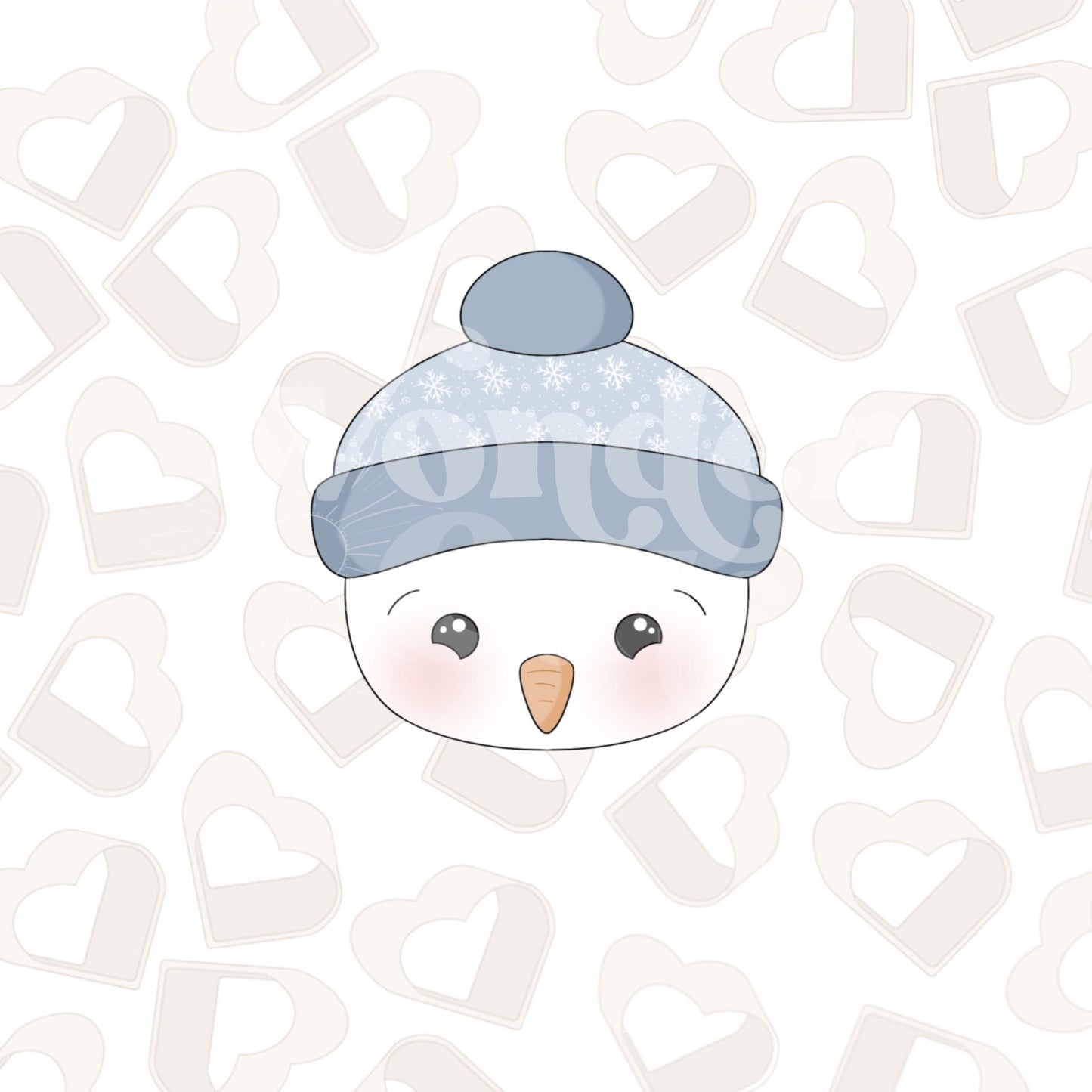Snowman Face Cookie Cutter