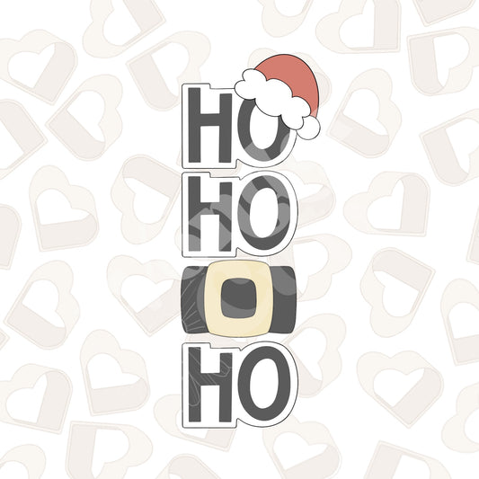Ho Ho Ho Cookie Cutter