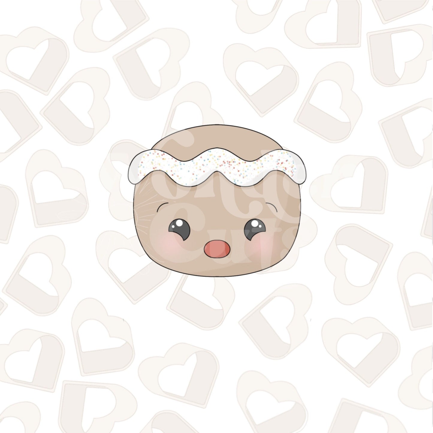 Gingy Boy Face Cookie Cutter