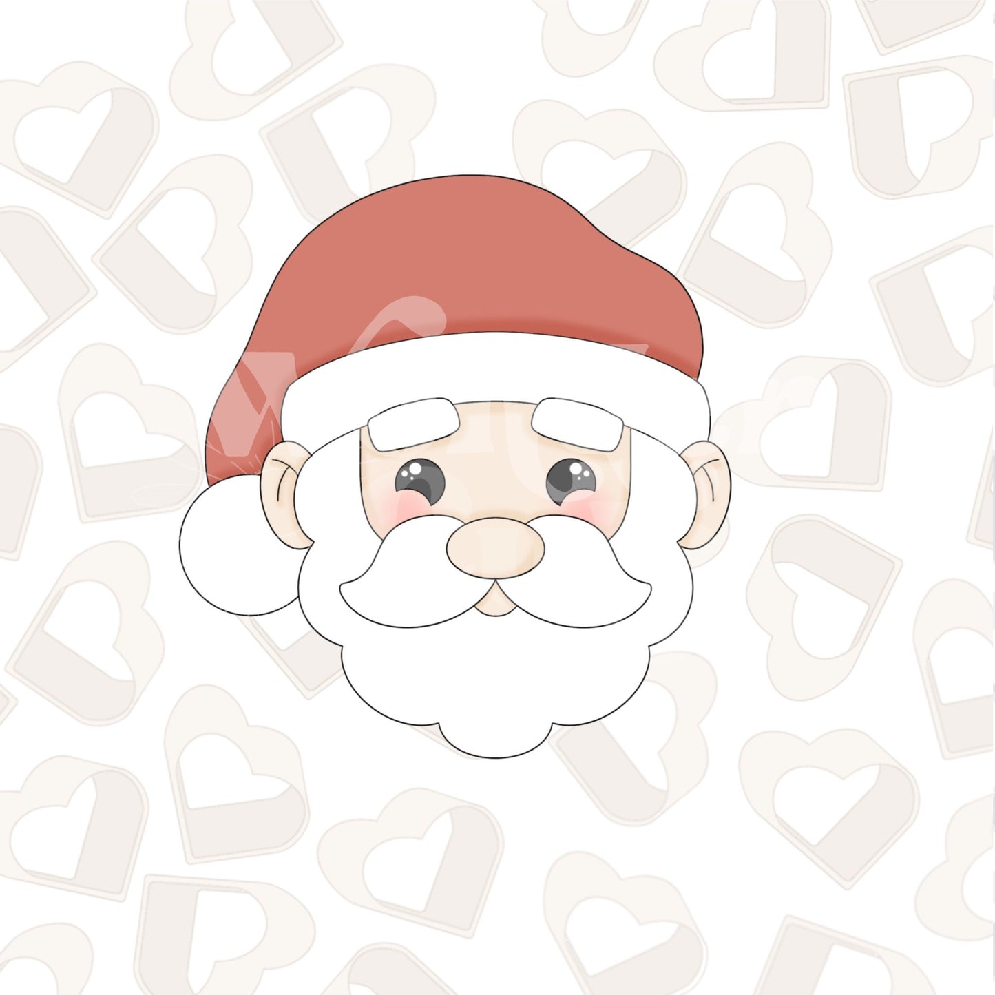 2022 Santa Cookie Cutter