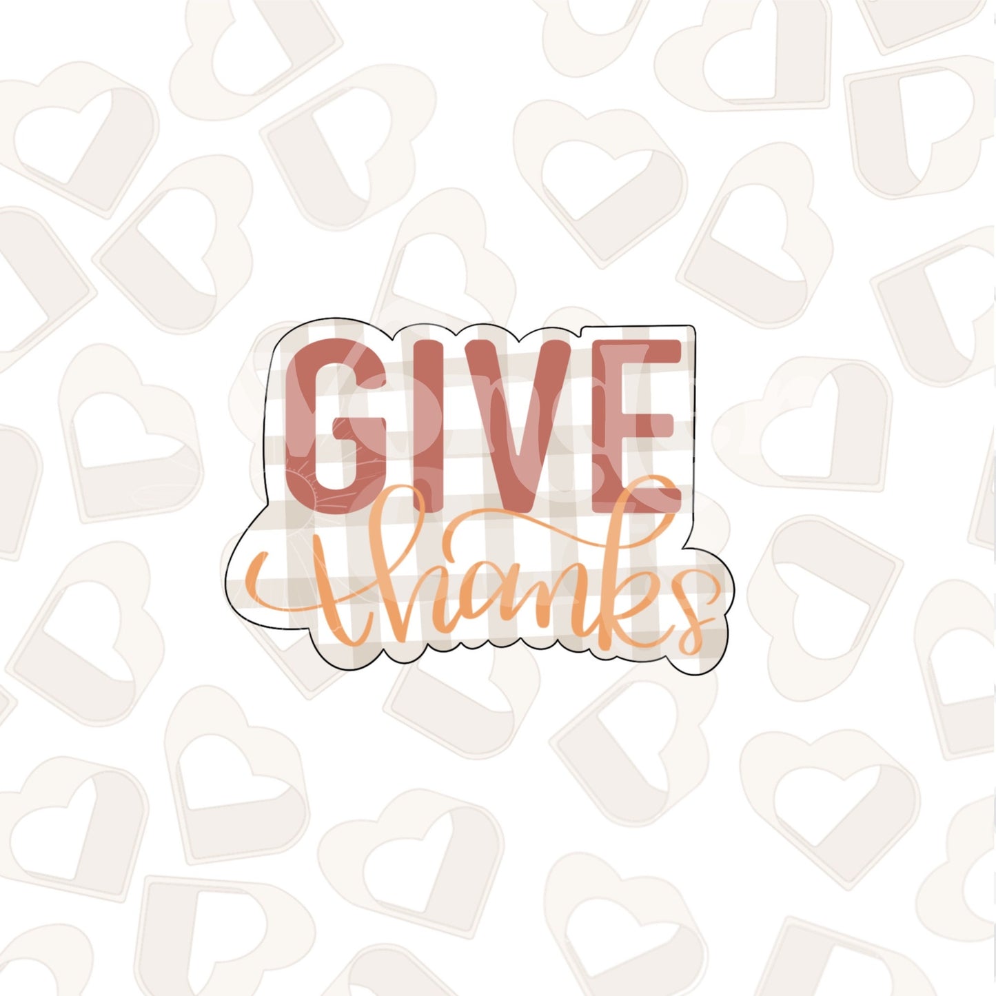 Give Thanks Plaque