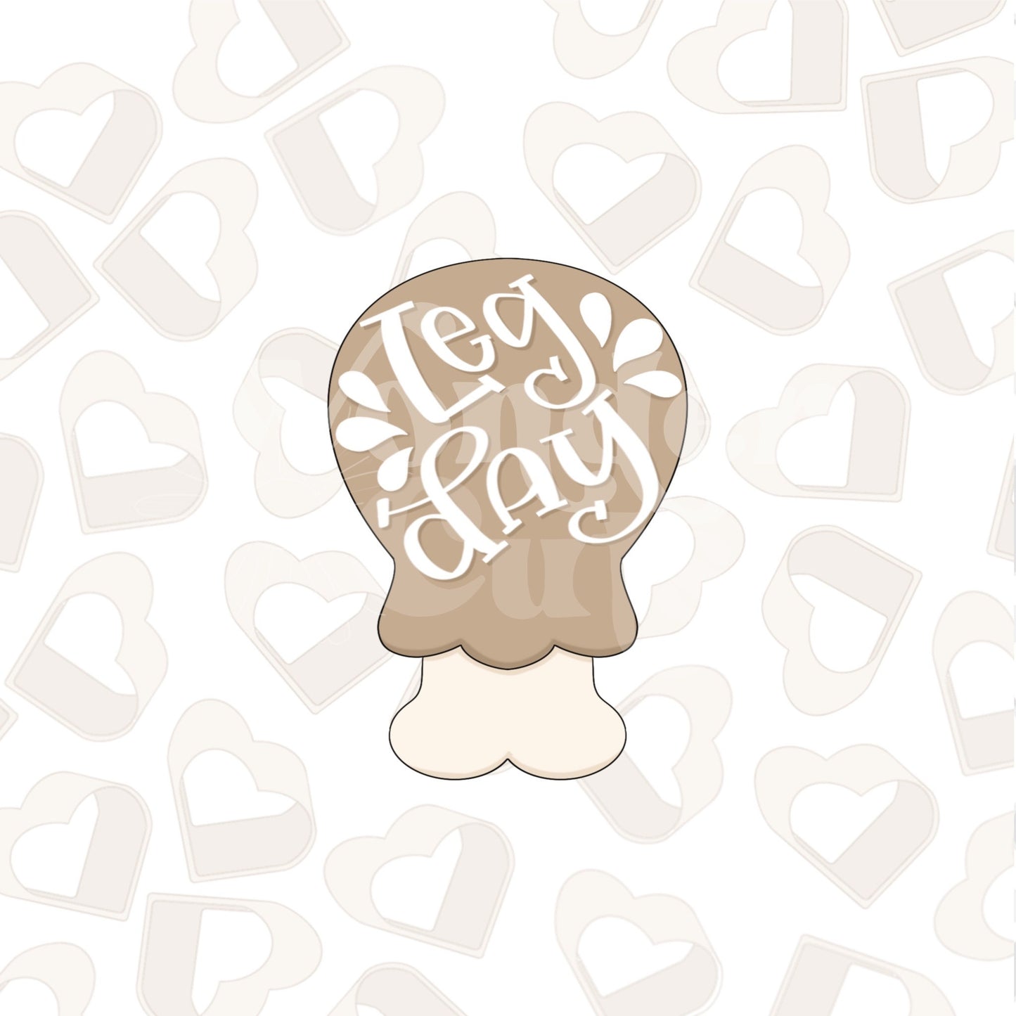 Turkey Leg Cookie Cutter