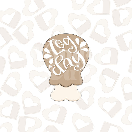 Turkey Leg Cookie Cutter