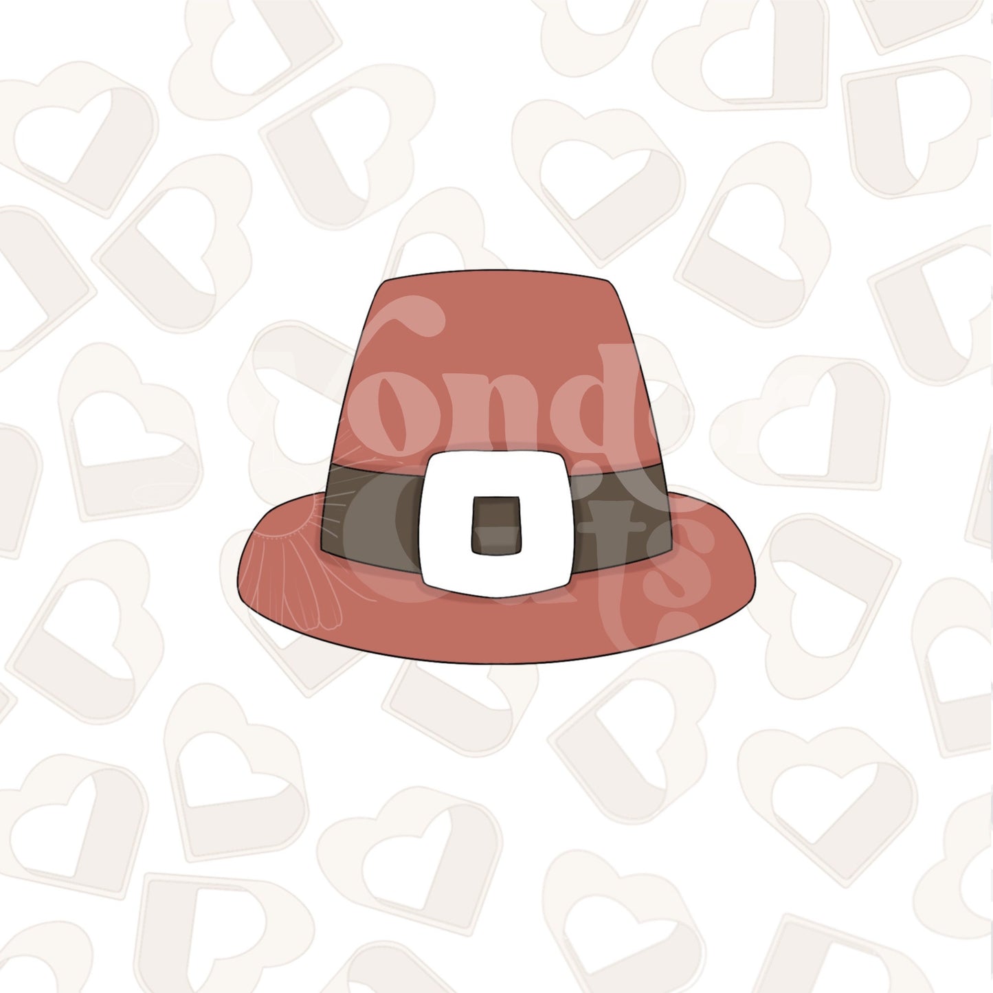 Pilgrim Hat Cookie Cutter