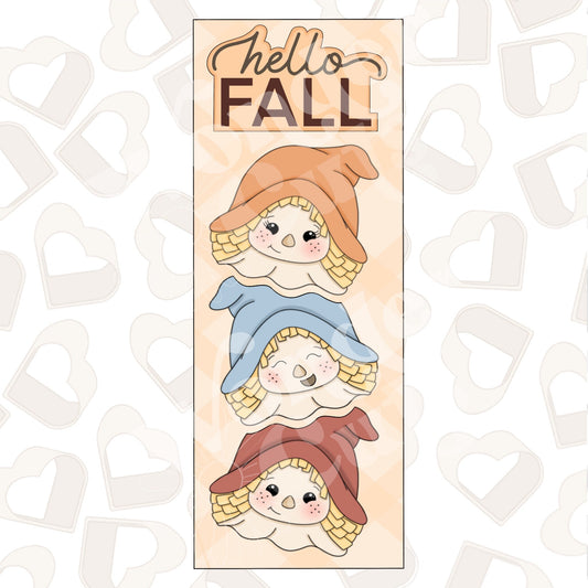 Hello Fall Stacking Set of 3 Cookie Cutter