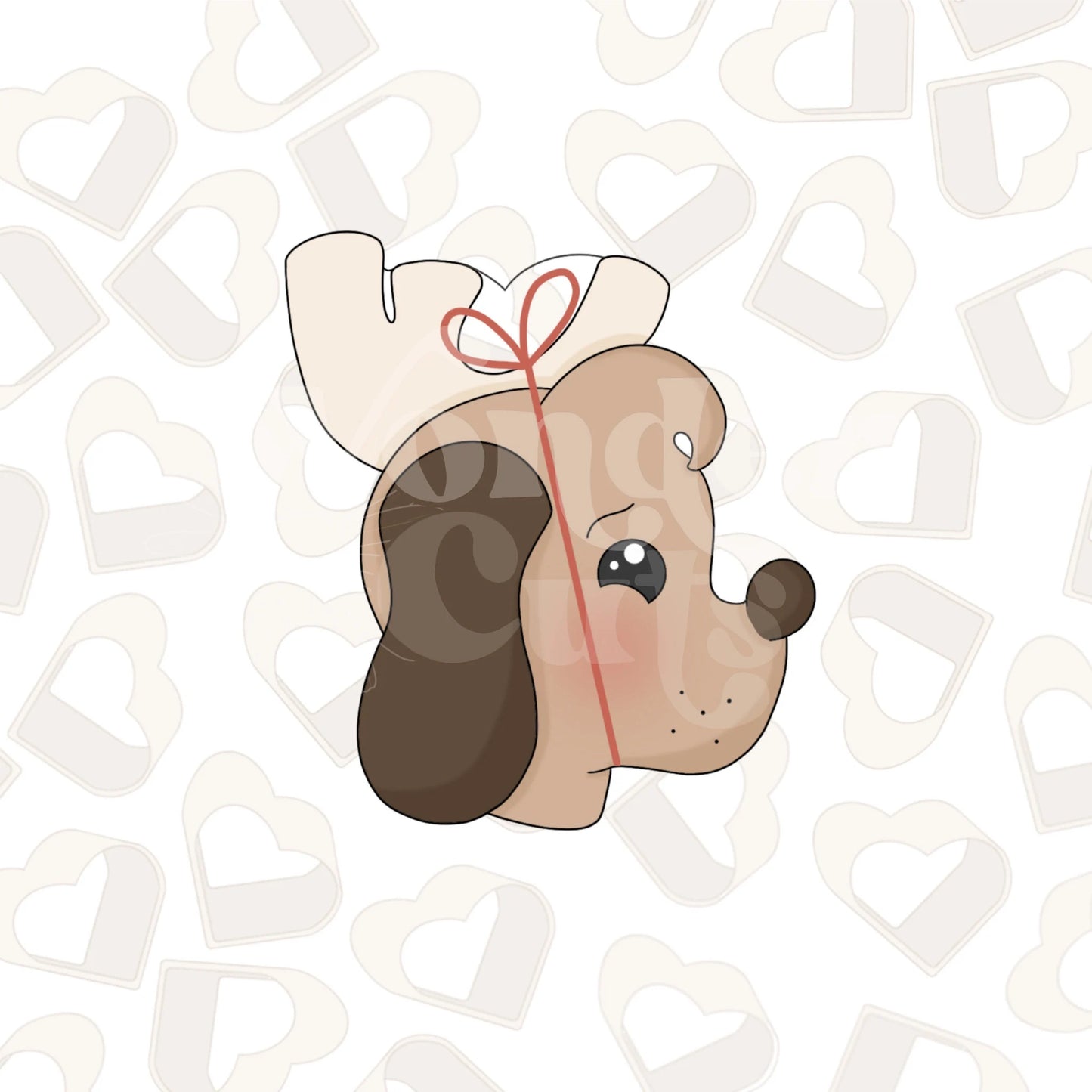 Christmas Pup Cookie Cutter