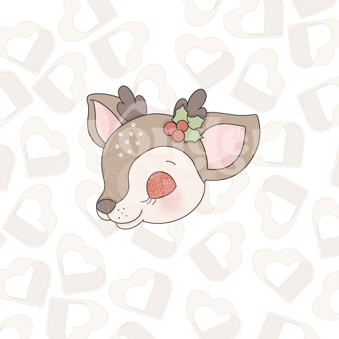 Christmas Deer Cookie Cutter