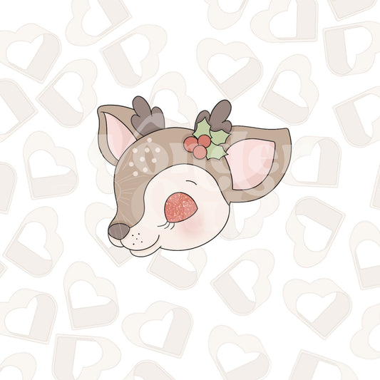 Christmas Deer Cookie Cutter