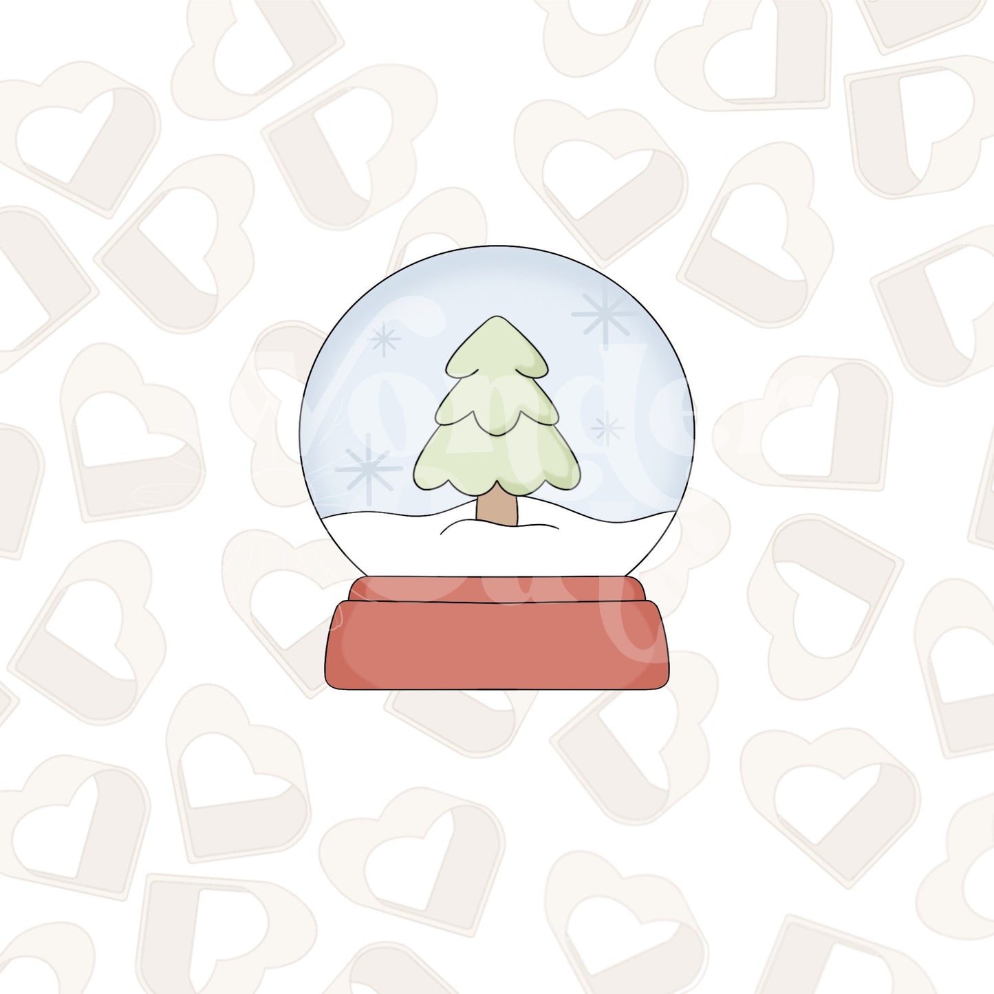 Advent Snow Globe Cookie Cutter