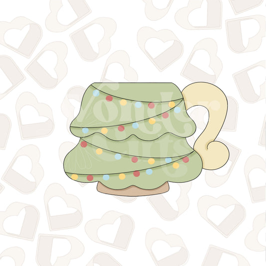 Christmas Tree Mug 1 Cookie Cutter