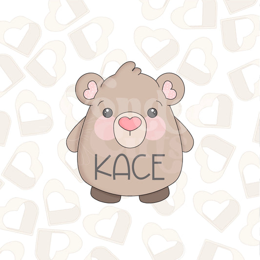 Chubby Bear Cookie Cutter