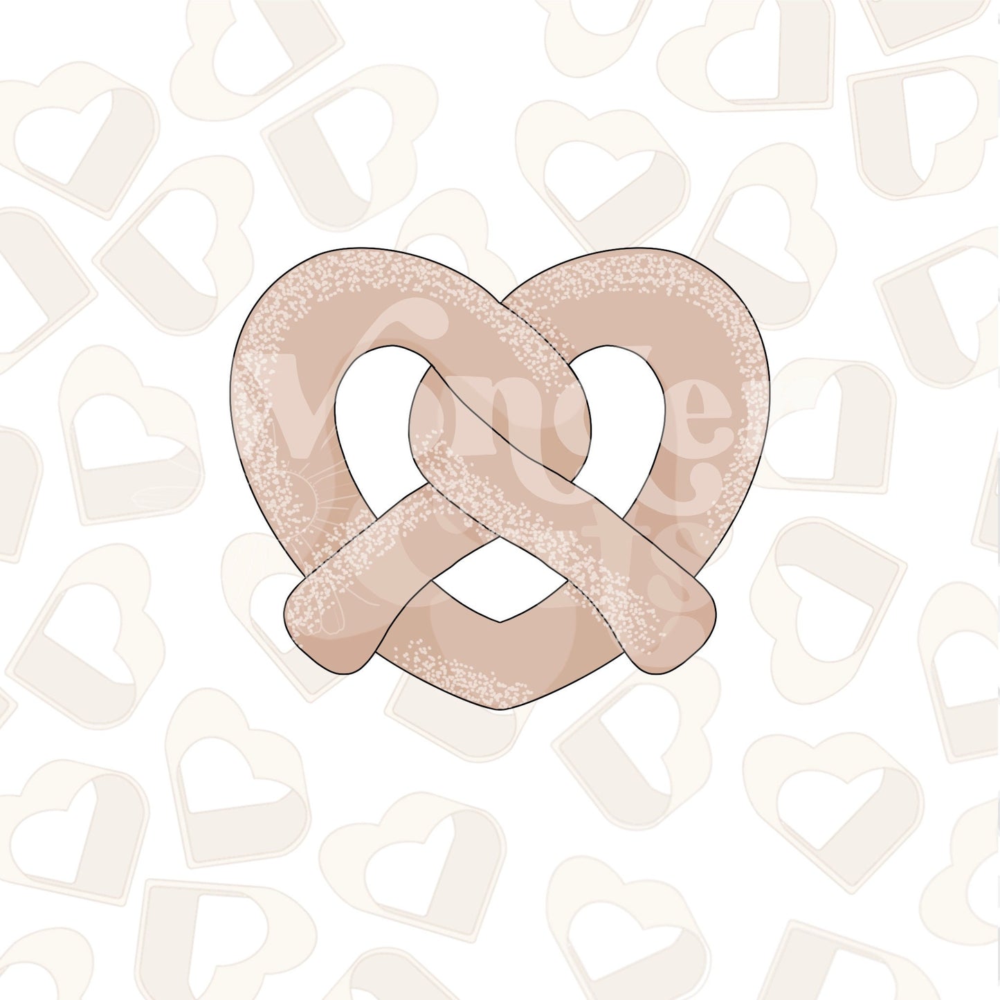 Heart Pretzel Cookie Cutter