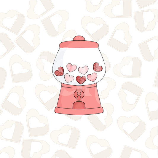 Gum Ball Machine Cookie Cutter