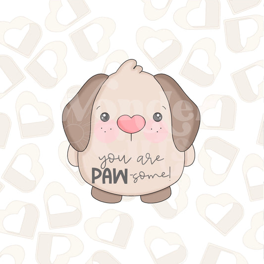 Chubby Puppy Cookie Cutter