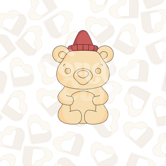 Honey Bear Bottle Cookie Cutter