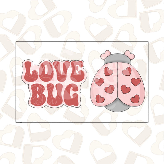 Love Bug Set of 2 Cookie Cutter