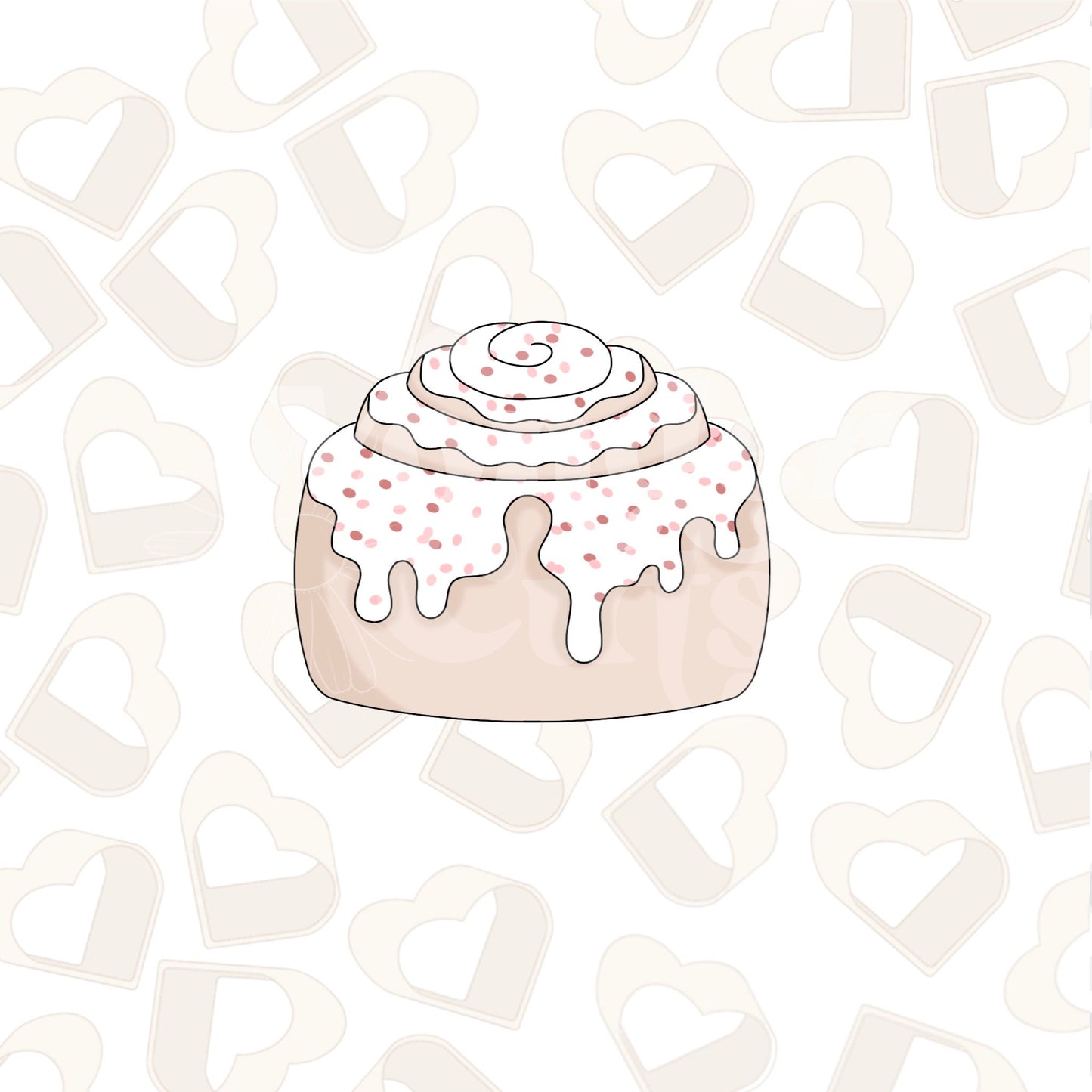 Cinnamon Roll Cookie Cutter