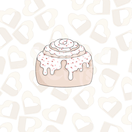 Cinnamon Roll Cookie Cutter