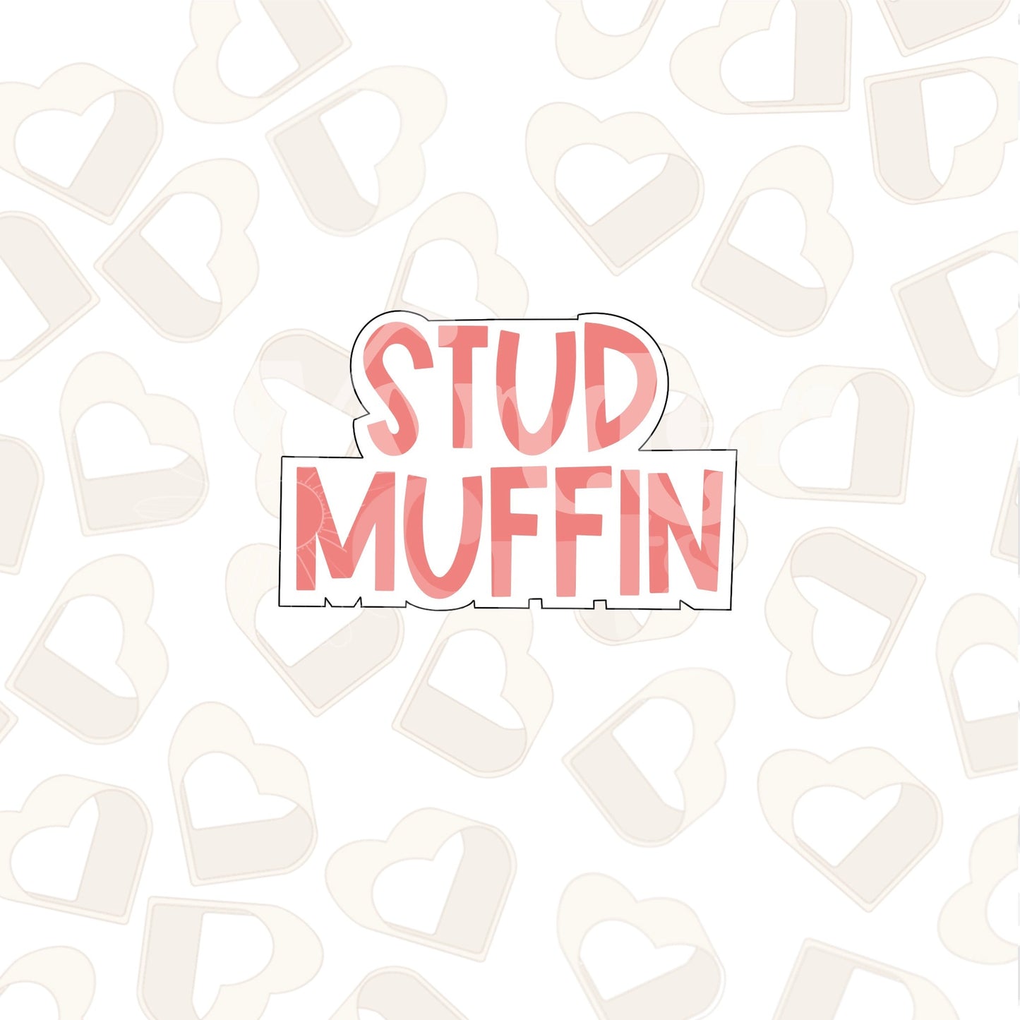 Stud Muffin Cookie Cutter
