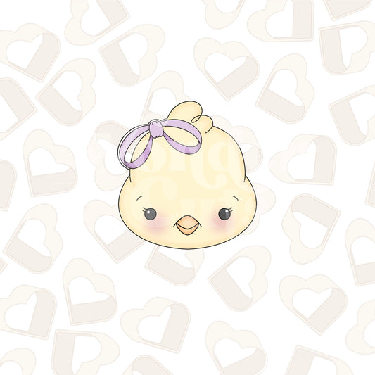 Girly Chick Cookie Cutter