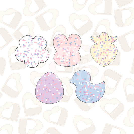 Easter Frosted Mini Set Cookie Cutter
