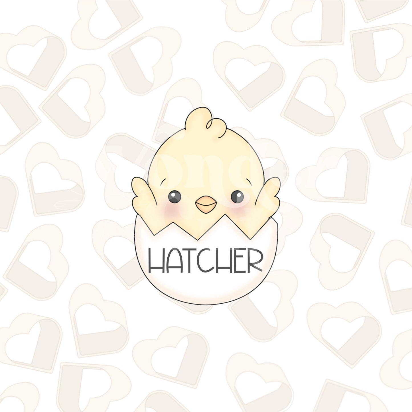 Happy Chick In Egg Cookie Cutter