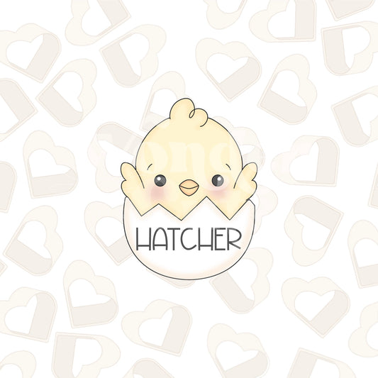 Happy Chick In Egg Cookie Cutter