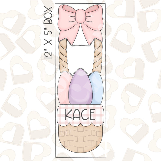 Stacking Easter Basket Cookie Cutter