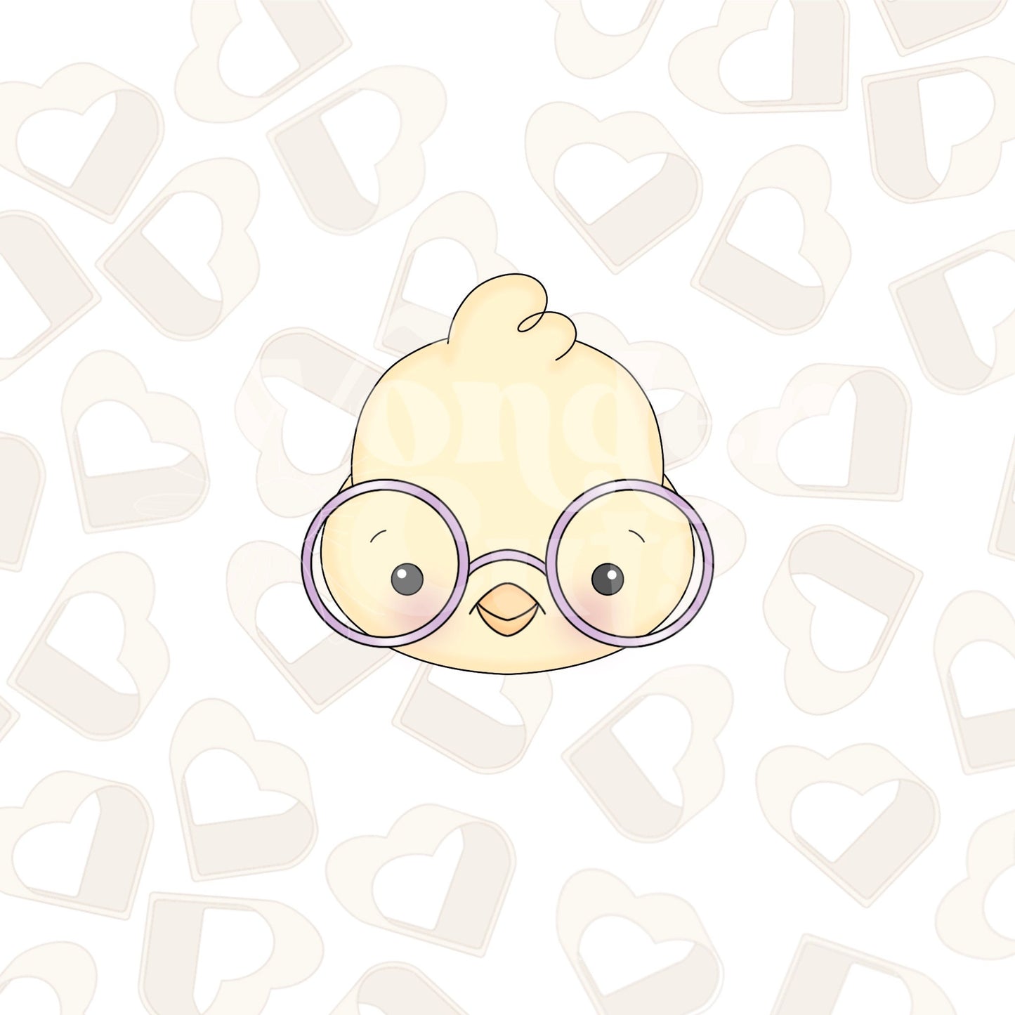Nerdy Chick Cookie Cutter