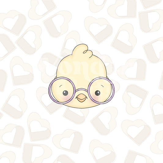 Nerdy Chick Cookie Cutter