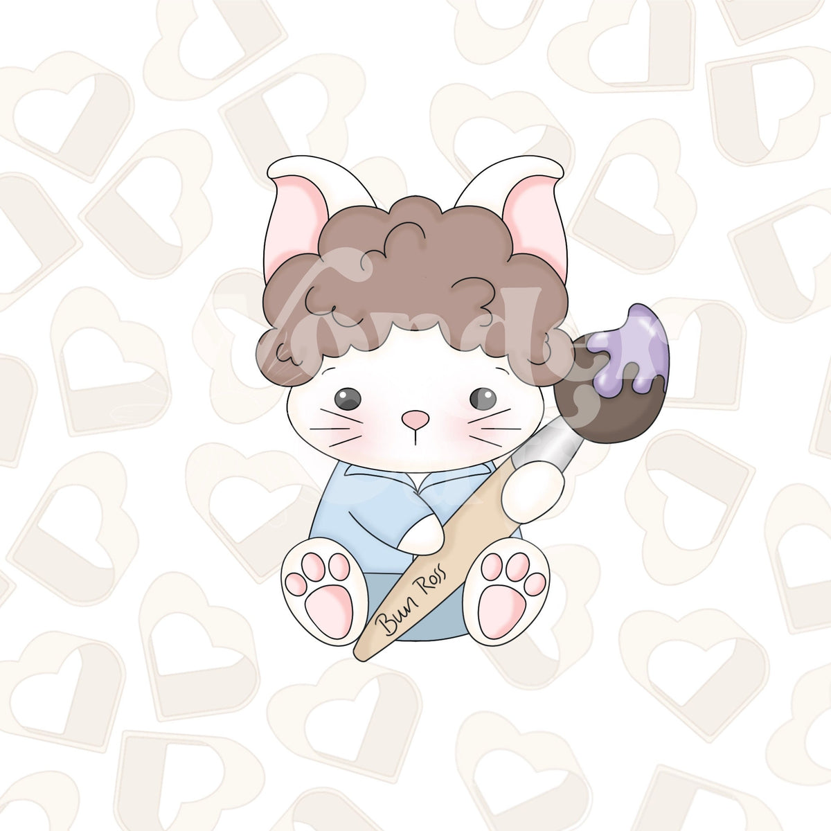 Bun Ross Cookie Cutter
