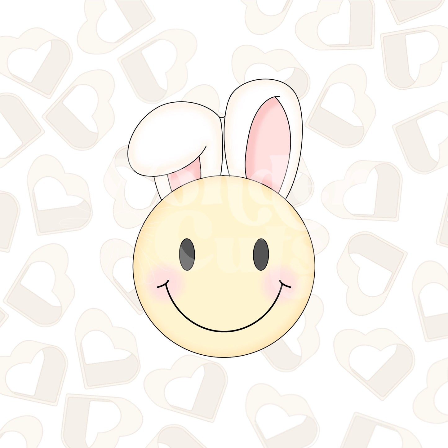Happy Face Bunny Cookie Cutter