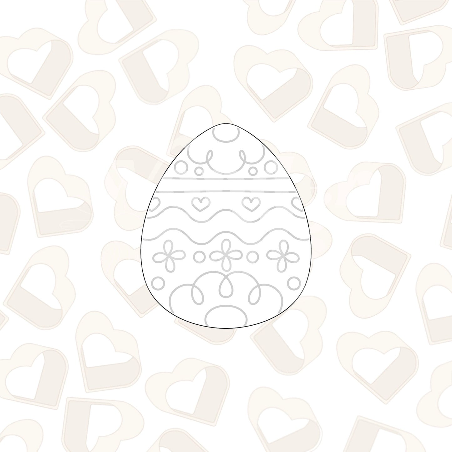 Basic Egg Cookie Cutter