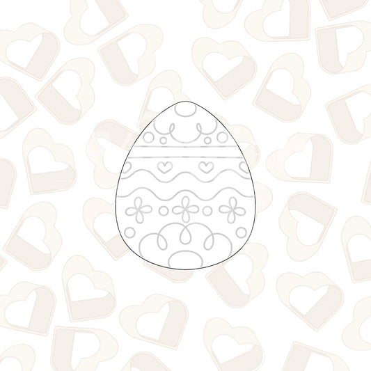 Basic Egg Cookie Cutter