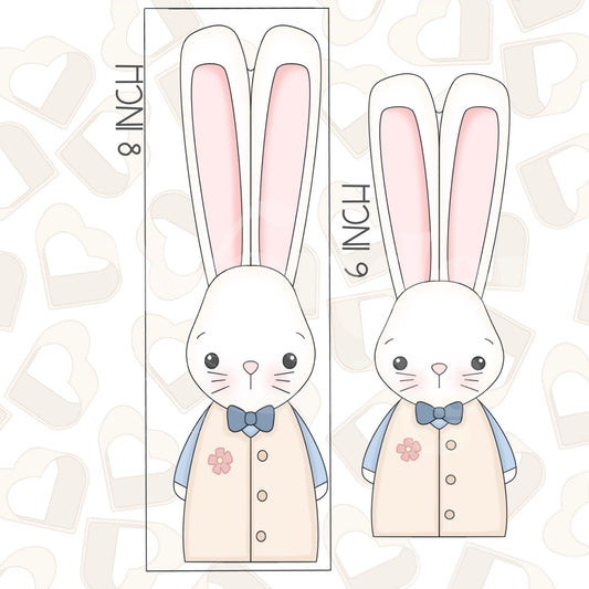 Long Boy Bunny Cookie Cutter