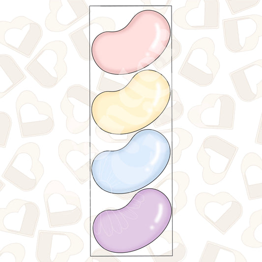 Jelly Bean Cookie Cutter