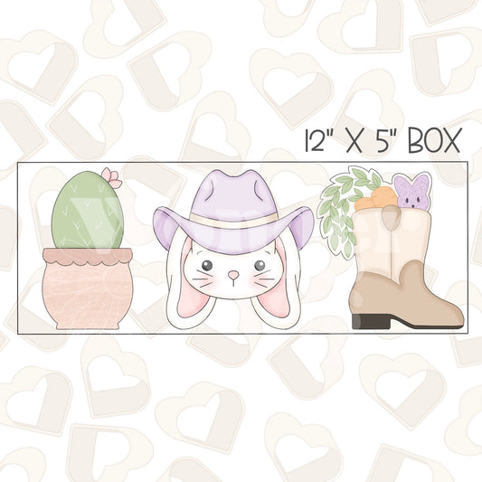 Western Easter Cookie Cutter