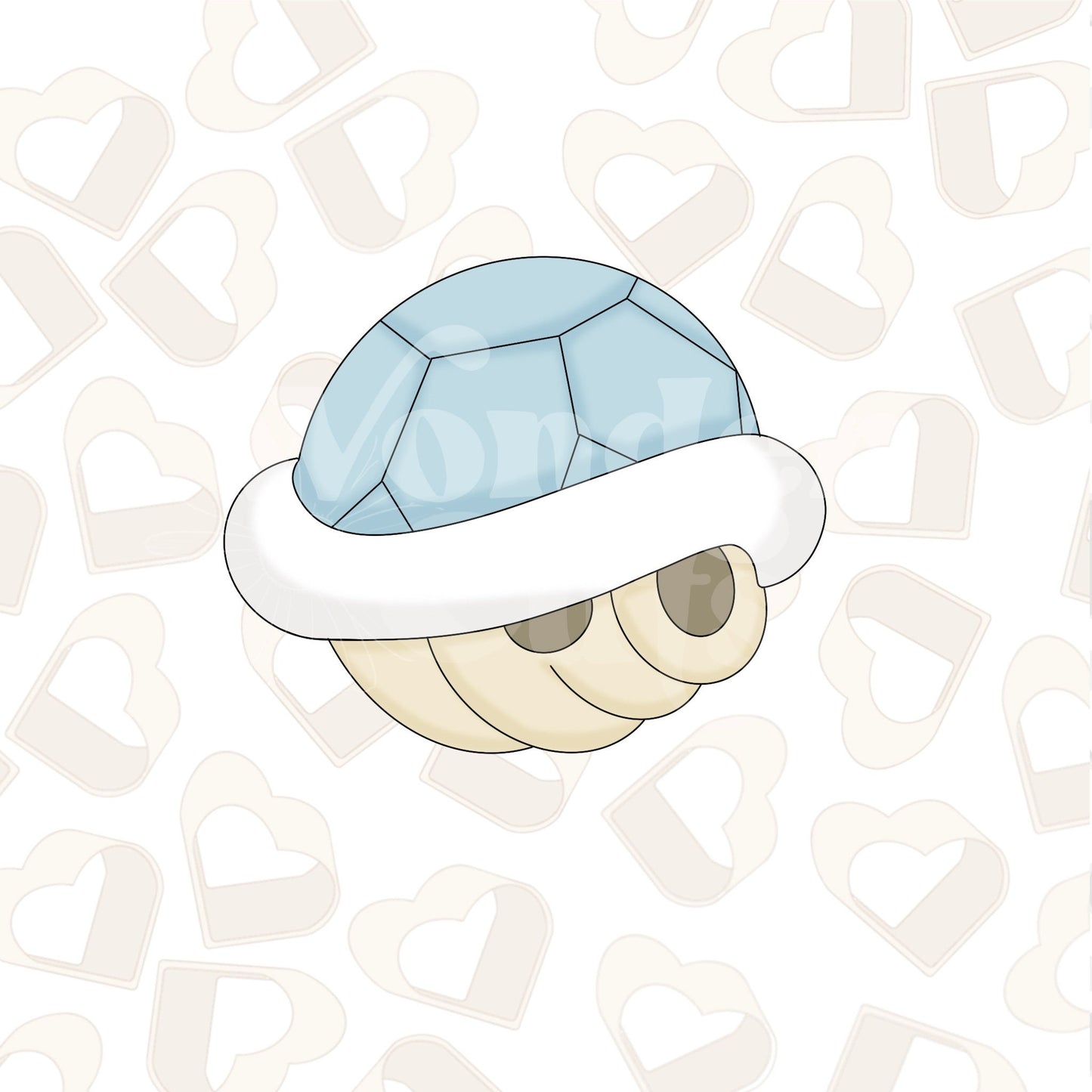 Video Game Turtle Shell Cookie Cutter