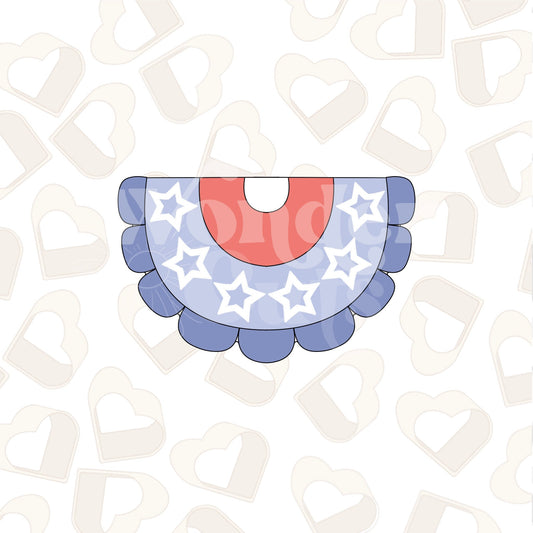 Scalloped Banner Cookie Cutter