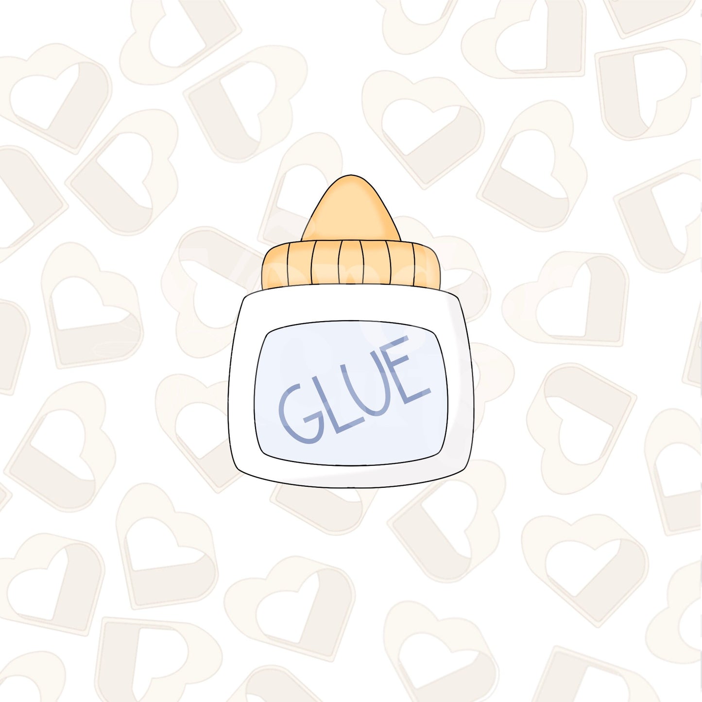 Chubby Glue Cookie Cutter