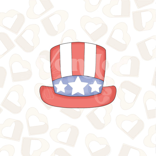 Patriotic Hat Cookie Cutter