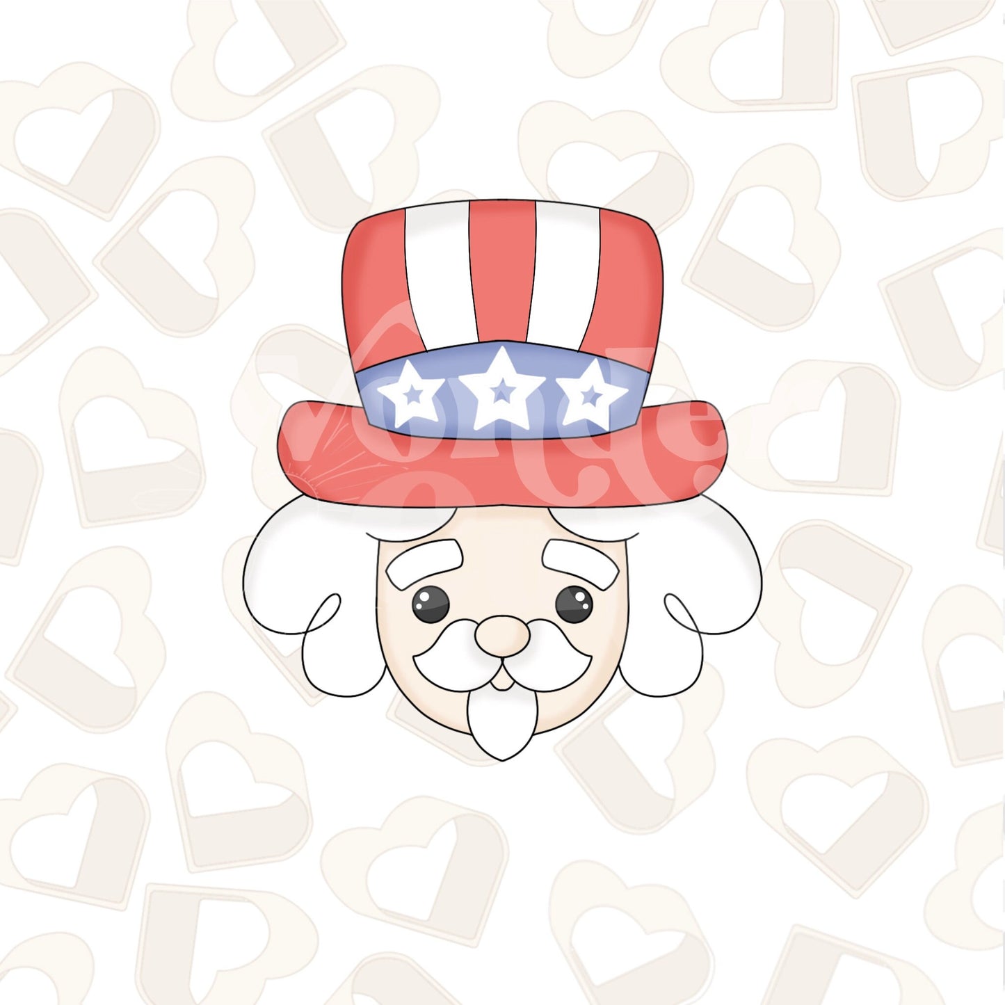 Uncle Sam Cookie Cutter