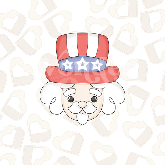 Uncle Sam Cookie Cutter