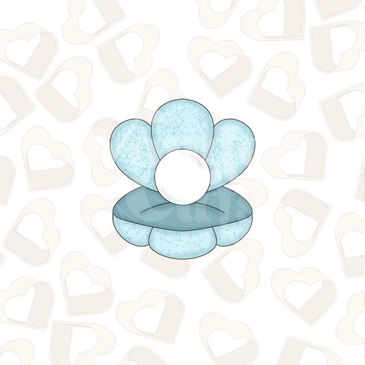 Shell with Pearl Cookie Cutter