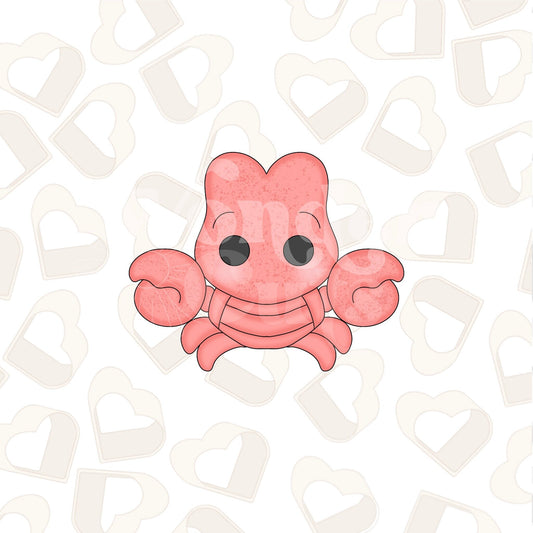 Mermaid Crab Pal Cookie Cutter